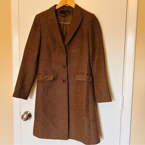 Hennes long blazer coat lined size 6